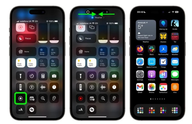 河南苹果手机维修分享iPhone14录屏如何隐藏灵动岛和红色指示器 