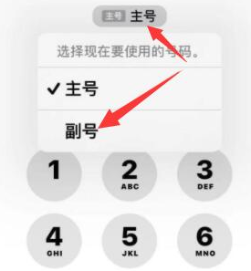 河南苹果14维修店分享iPhone 14 Pro Max使用副卡打电话的方法 