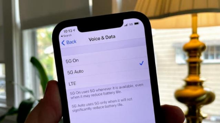 河南苹果手机维修分享iPhone 12如何打开或关闭5G网络 